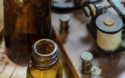 Two newly decorated showcases