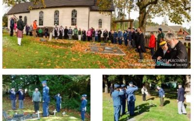 White Cross Placement Ceremony – Saturday November 3, 2018 – Starting at 1:00pm