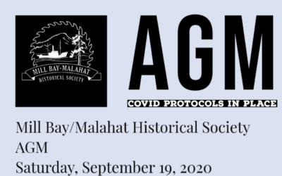 AGM – Saturday, September 19 2020