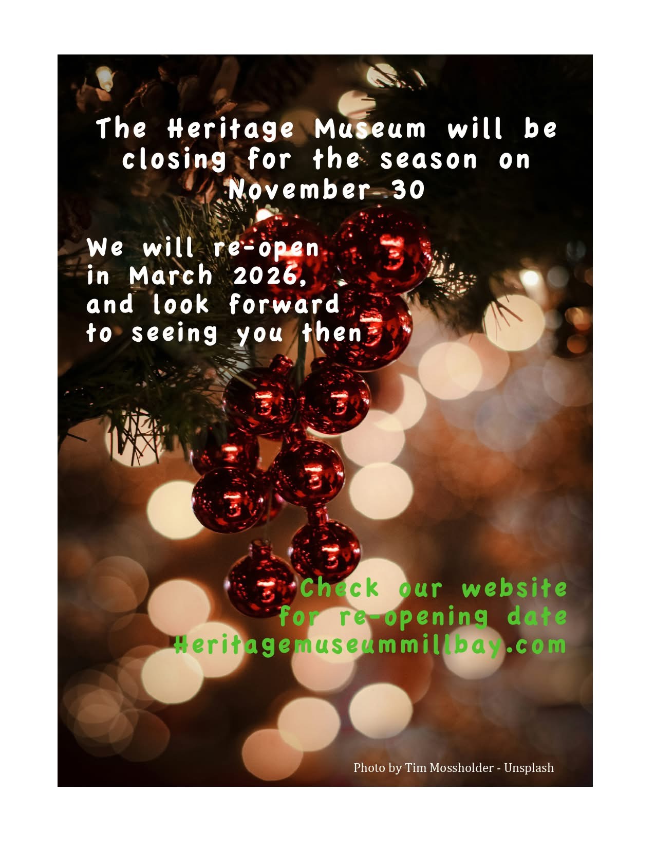 Mill-Bay-Malahat-Historical-Society-closing-for-the-season-message-2025-2026